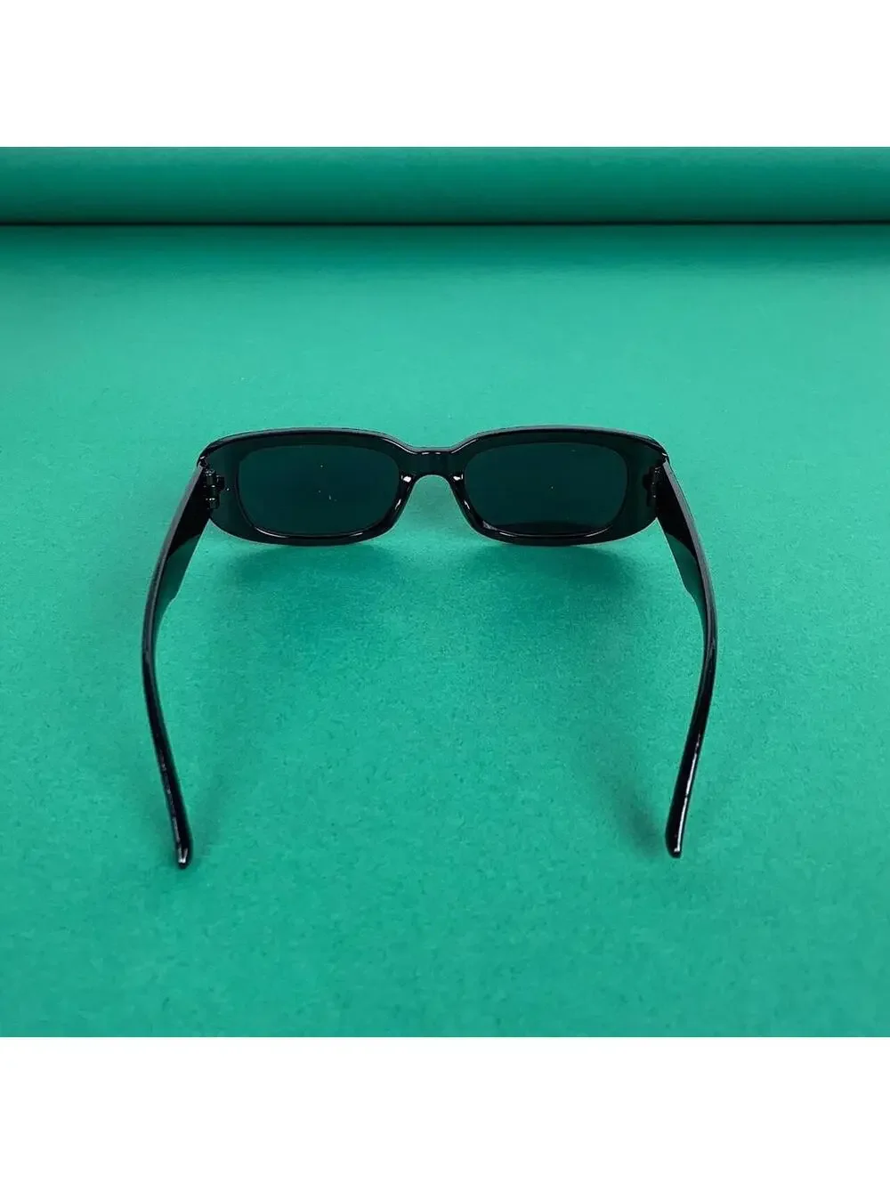 Vintage y2k style style black sunglasses. UVA UVB protection